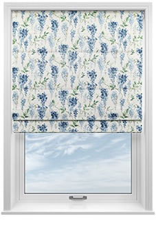 Wisteria Silk, Dream - Motorised Roman Blind